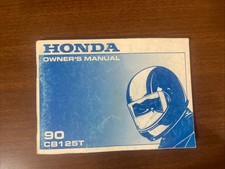 HONDA CB125T OWNERS MANUAL  CB