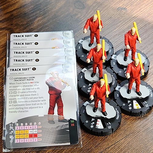 Heroclix track suit 010 marvel - 010,