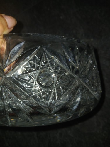 Vintage cut glass fruit - vintage,