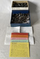 Vintage Irregular Miniature Franco Prussian 1870 WW1 Toy Soldiers Wargame +Rules