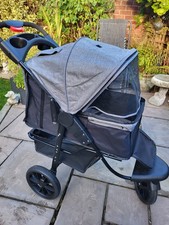 PawHut 3-Wheel Pet Stroller