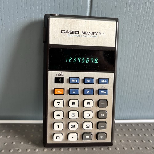 Vintage casio memory - casio, b-1