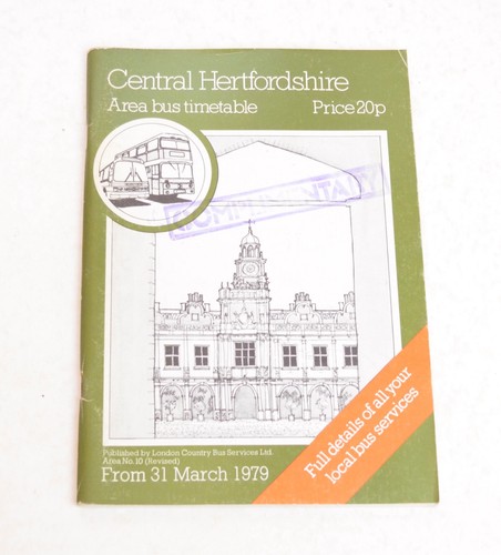 London country bus timetable - london,
