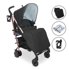 My Babiie MB51 Plus Stroller - Quilted Black - Grade A