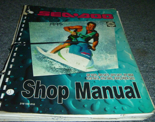 1995 bombardier sea - sea-doo, xp5854