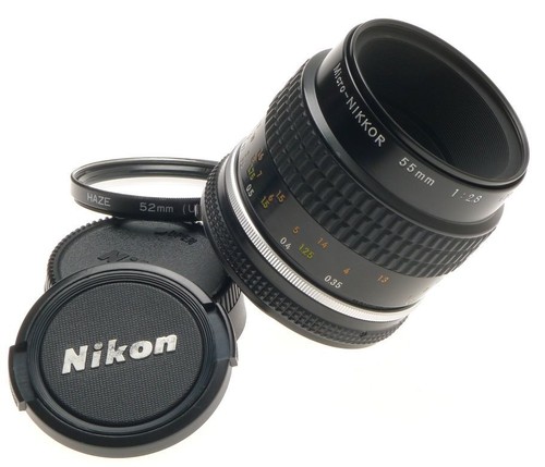 Nikon 55mm micro nikkor - f=55mm, micro-nikkor