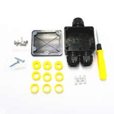 3 Way IP68 Outdoor Waterproof Junction Box Electrical External Cable Connector