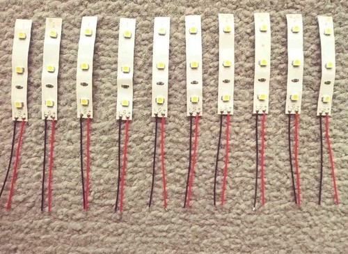 Gauge warm white leds - x,