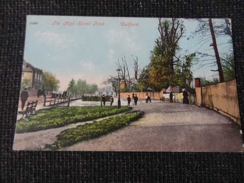 The high street - high, pond