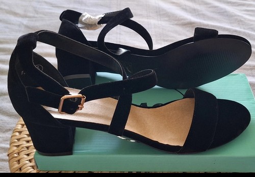 Essex black strappy sandals - essex,