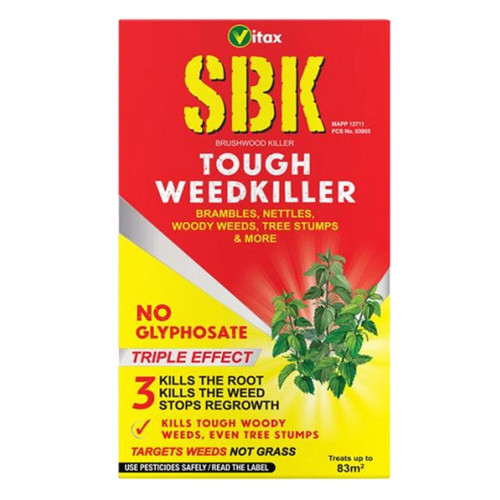 Sbk tough weedkiller kills - sbk,