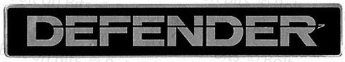 Genuine defender badge front - defender,