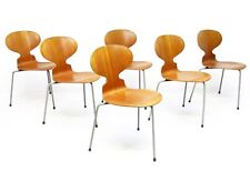 Six 1950s Danish Ant Chairs in