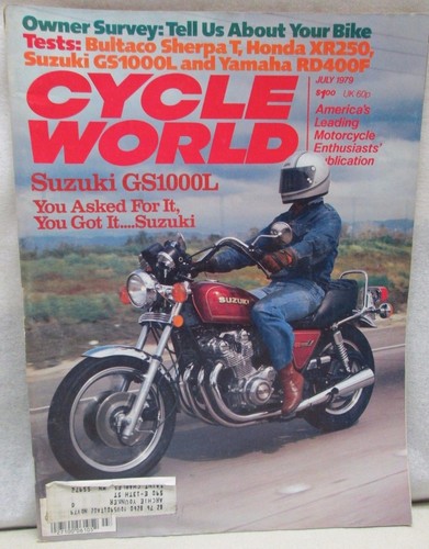 Cycle world magazine - july, 1979