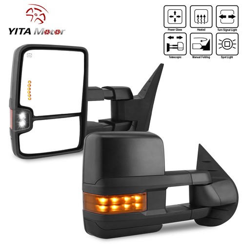 Power heated tow mirrors for - mirrors,