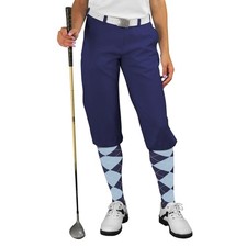 Golf Knickers Navy Microfiber