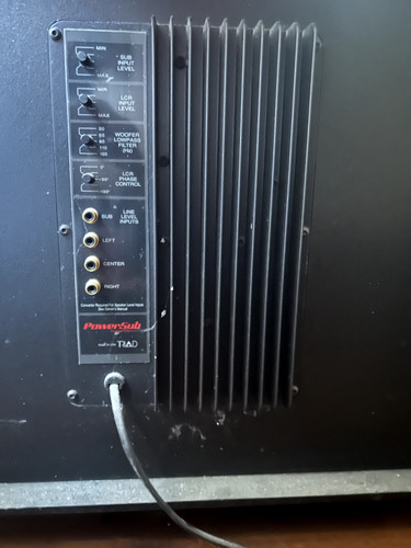 Vintage triad subwoofer for - triad,