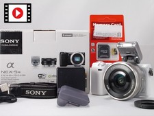 ⏯ SONY Alpha NEX-5R 16.1MP Camera w/ E PZ 16-50mm F3.5-5.6 OSS Lens [5034 Shots]