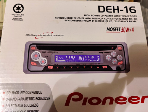 Pioneer deh din in - deh-16,