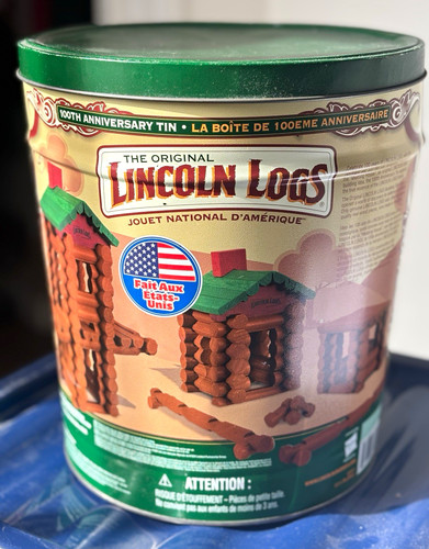 Lincoln logs 100th anniversary - logs,