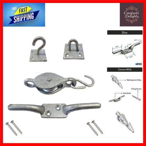 Heavy duty clothesline pulley - heavy,