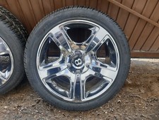 (TS) BENTLEY CONTINENTAL CHROME WHEELS 19INCH WITH TYRES