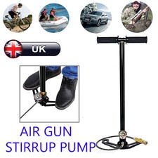 Stirrup Air Rifle Pump Airgun 4500psi High Pressure For PCP Accessories Hose 🔥