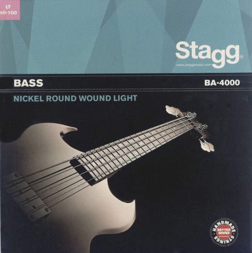Stagg string bass set - 4, set/nickel