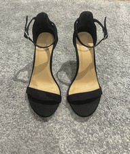 Matalan Papaya Black Suede