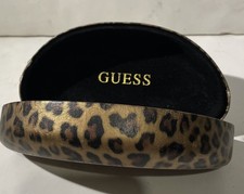 GUESS glasses case LEOPARD
