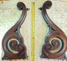 Pair Large Victorian  Rococo