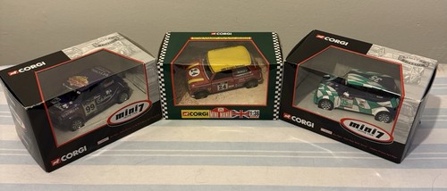 Mini coopers corgi model - corgi,