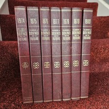 7 X Encyclopaedia Britannica Yearbook of Science and the Future 1974-1980 -GT35