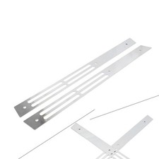 Chrome Iron Fairing Side Moulding Trim For Honda Goldwing 1500 GL1500 88-00