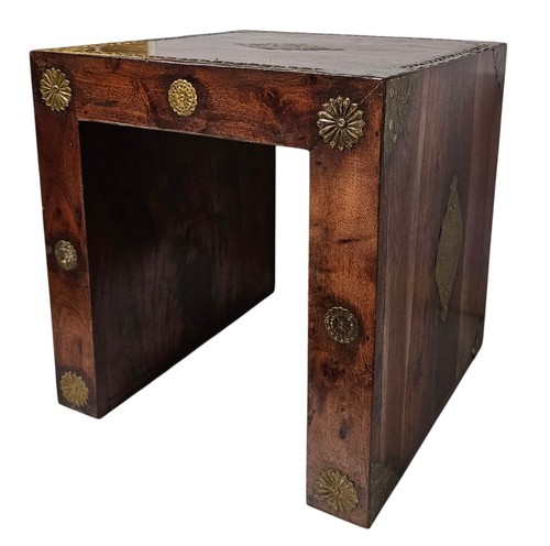 Sheesham accent side - sheesham,