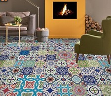 3D Exquisite Tiles R3127 Floor