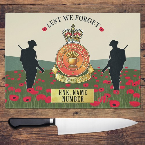 Personalised army catering - personalised,