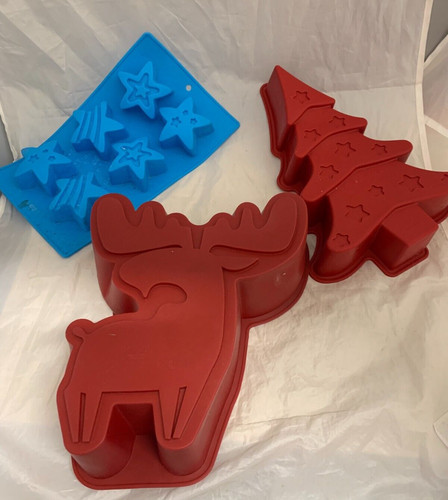 Baking silicone christmas - baking,
