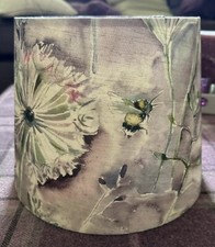 Floral Bees Lamp Shade Voyage Langdale Fabric Dandelion Clocks Meadow Fig