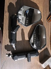 Folding Mirrors Adv Motorbike Motorcycle Mirrors KTM Yamaha Honda 8mm 10mm