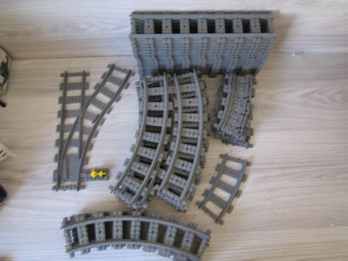 Lego train track - bundle, 30