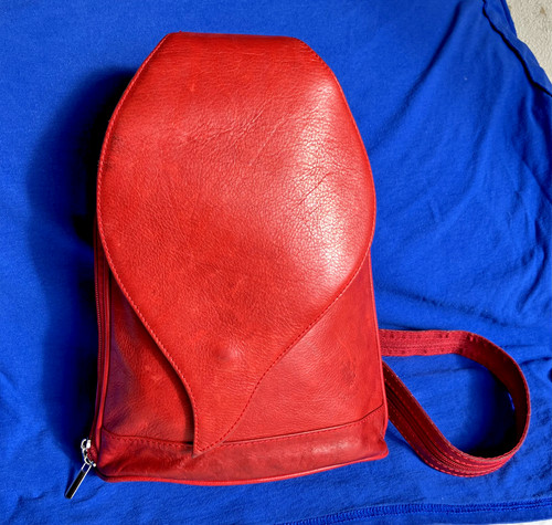 Borse pelle small red - small,
