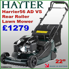 Hayter Harrier 56 AD VS Rear