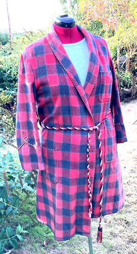 Vintage pure wool - , red