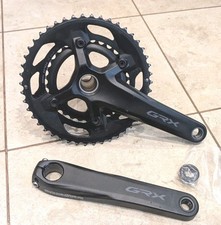 Shimano GRX FC-RX600-2 11 Speed 46/30T  2x Double 175mm Crankset Chainset 