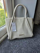 Lipsy Weave Medium Tote Bag