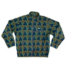 Vintage 90s Lowe Alpine AOP Geometric Pattern Full Zip Fleece Jacket XL