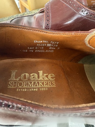 Loake men leather shoe - loake,