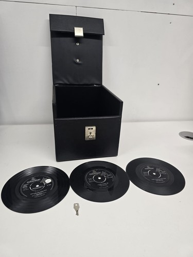 Vintage vinyl record case - vintage,
