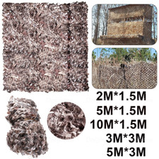 Dry Grass Camo Net Hunting/Shooting Camouflage Hide Army Camping Woodland Net UK
